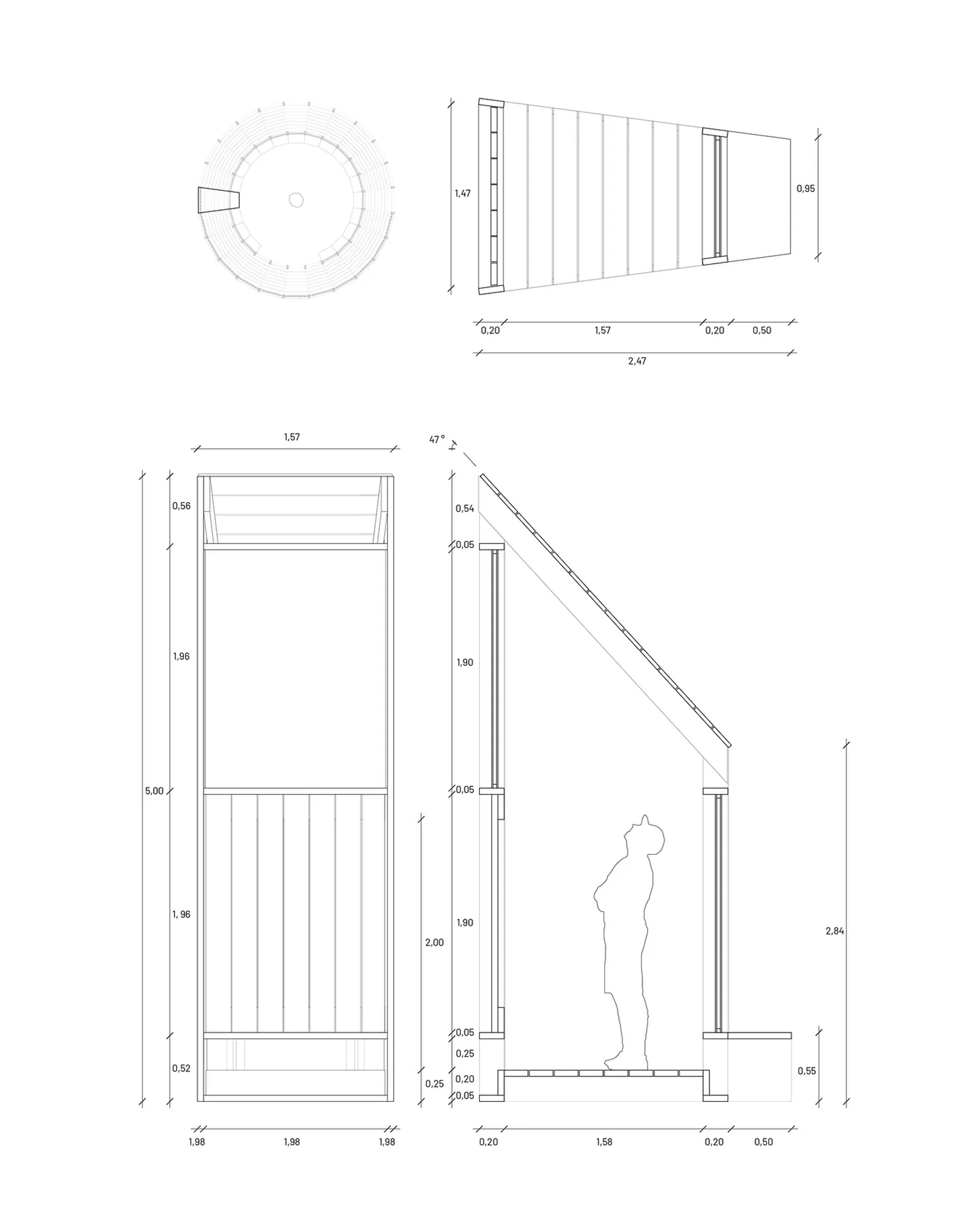 Détail des dimensions d'un module