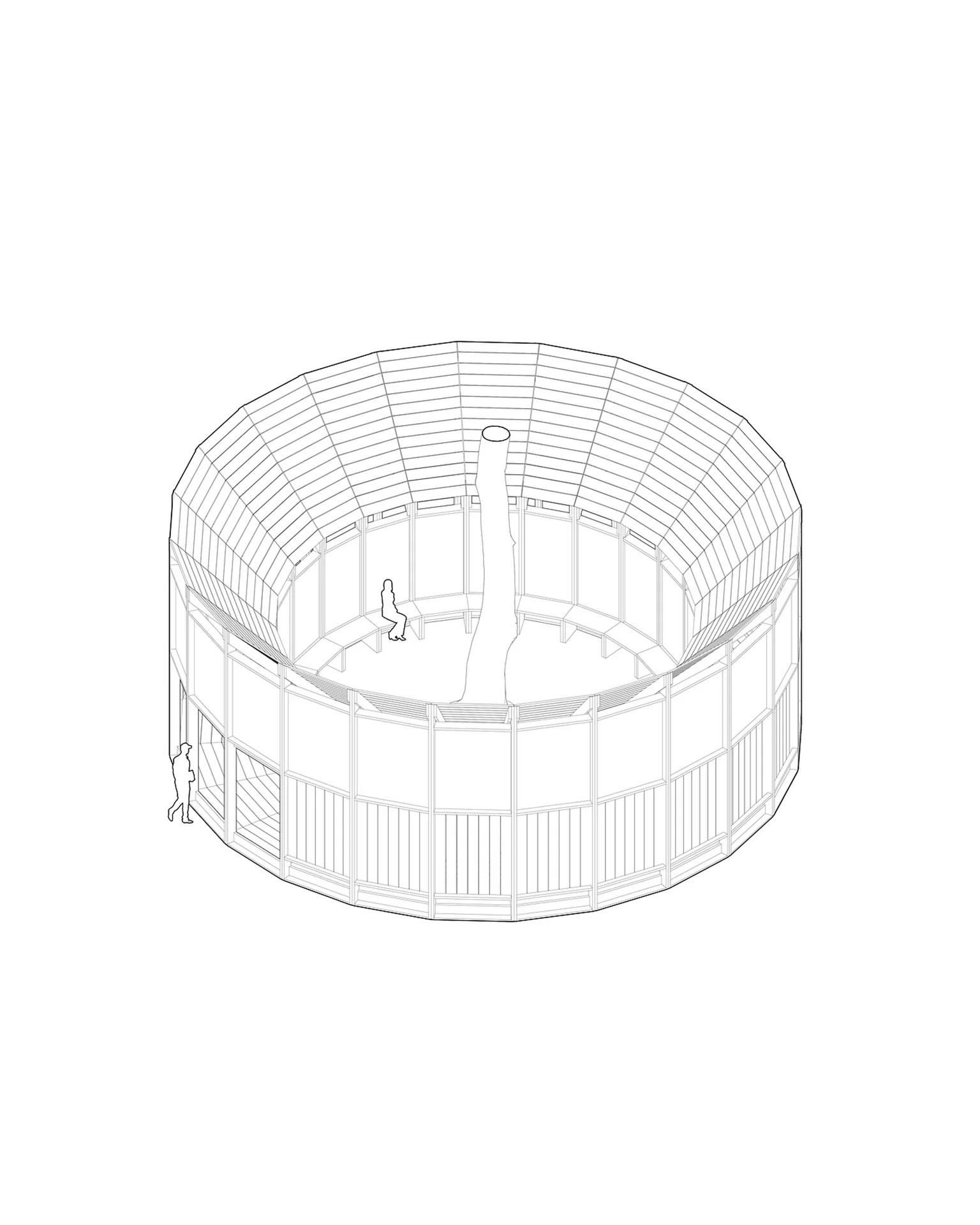 Axonométrie du projet