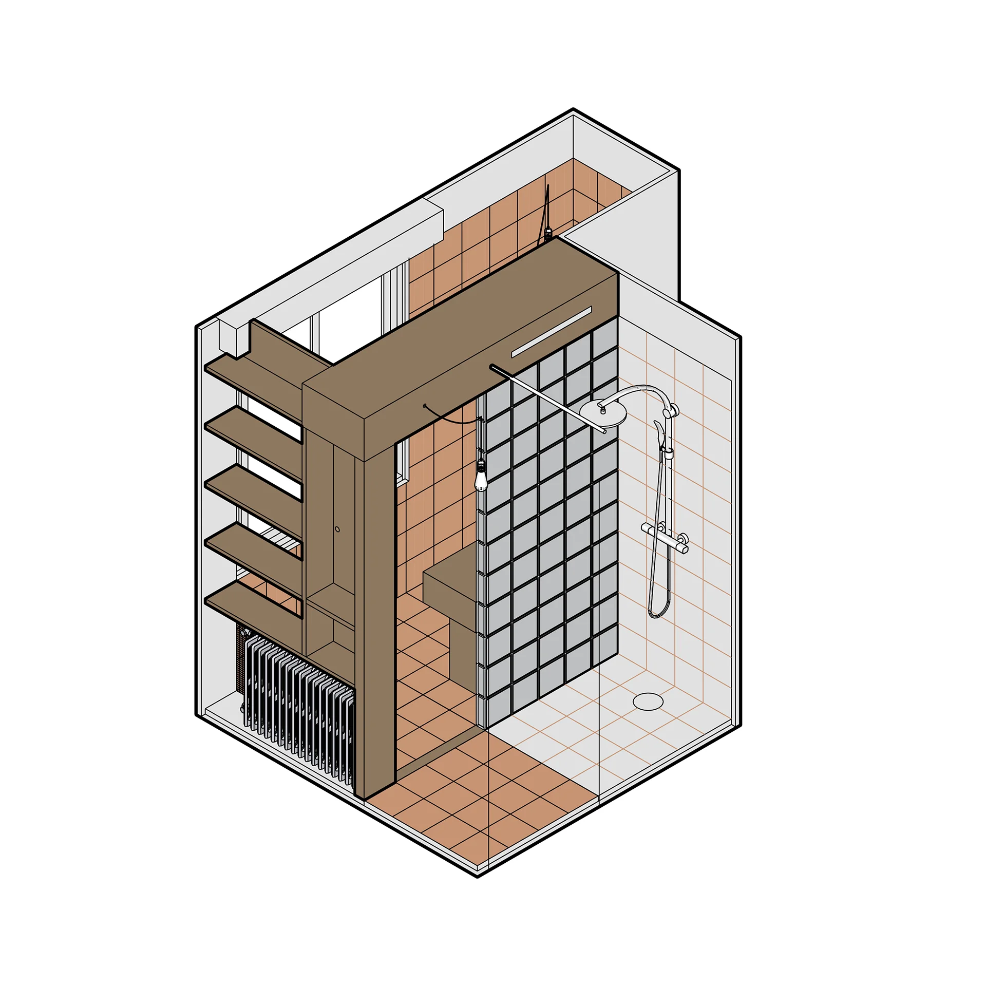 Axonométrie du projet